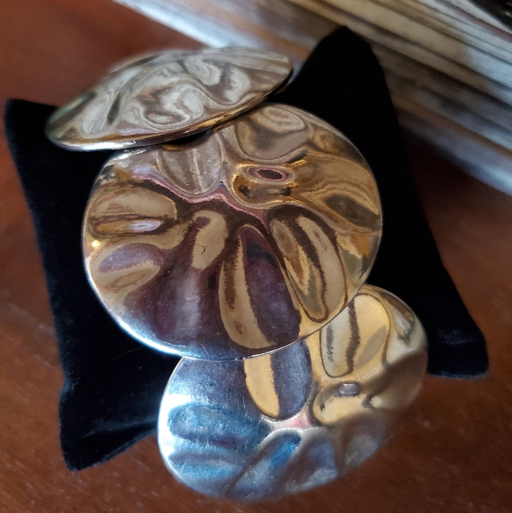 Statement silver bracelet from Lane Bryant